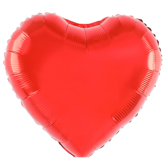 Balon foliowy Serce czerwony 32cali/80cm